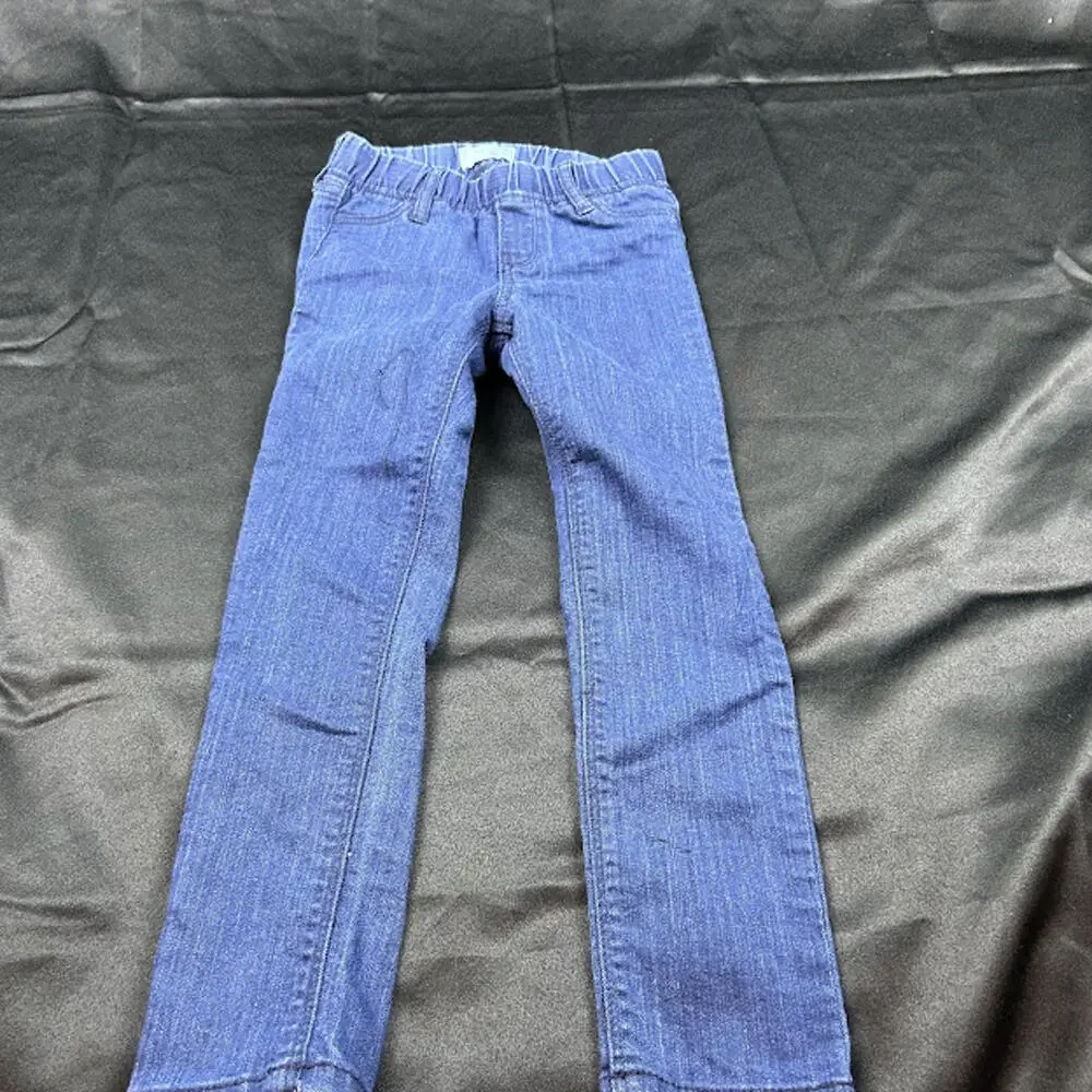Baby Gap Girls Jeggings 5Y Dark‎ Wash Stretch Denim EUC